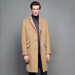 J CREW 3/4 Length Camel Coat